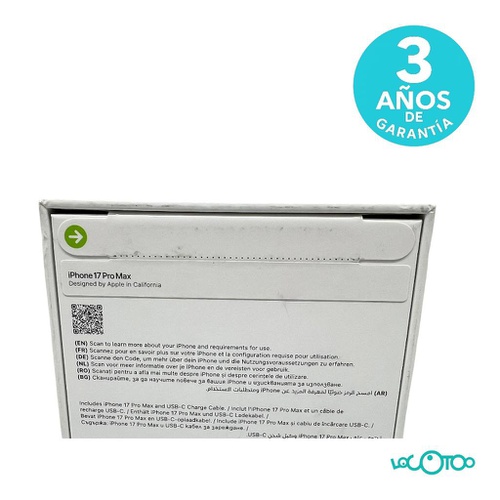 Smartphone APPLE IPHONE 17 PRO MAX 6,9 '' 1