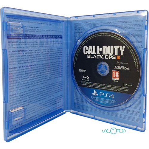 CALL OF DUTY BLACK OPS III SONY PS4