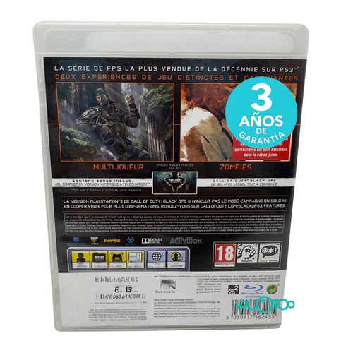 Videojuego SONY PS1 CALL OF DUTY BLACK OPS 