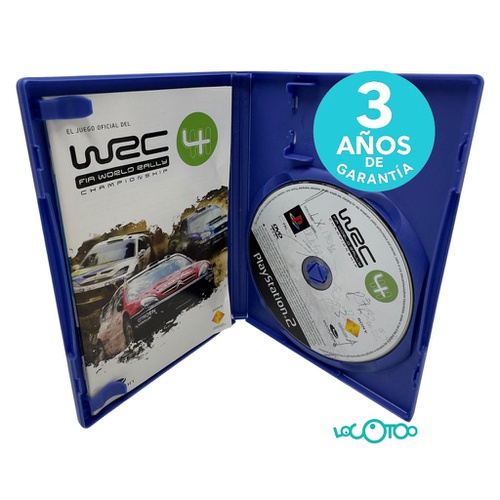 Videojuego SONY PS2 WRC 4 Ps2