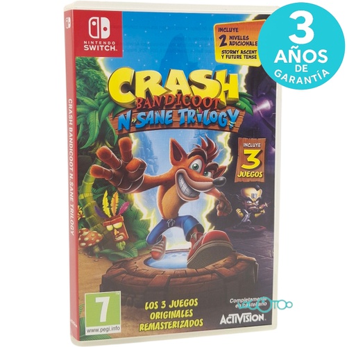 CRASH BANDICOOT N.SANE TRILOGY NINTENDO SWI