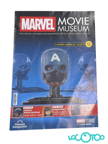 PLANETA DE AGOSTINI MARVEL MOVIE CASCO CAPI