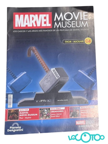 PLANETA DE AGOSTINI MARVEL MOVIE MUSEUM MAR