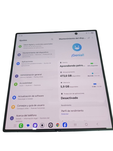 Smartphone SAMSUNG GALAXY Z FOLD 7 8,0 '' 1