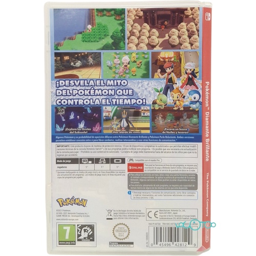 POKÉMON DIAMANTE BRILLANTE NINTENDO SWITCH