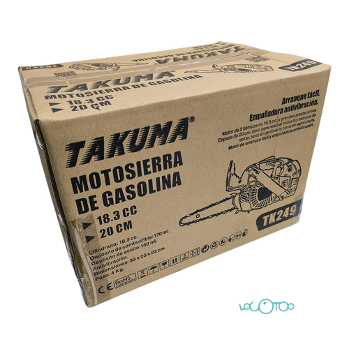 MOTOSIERRA GASOLINA TAKUMA TK249