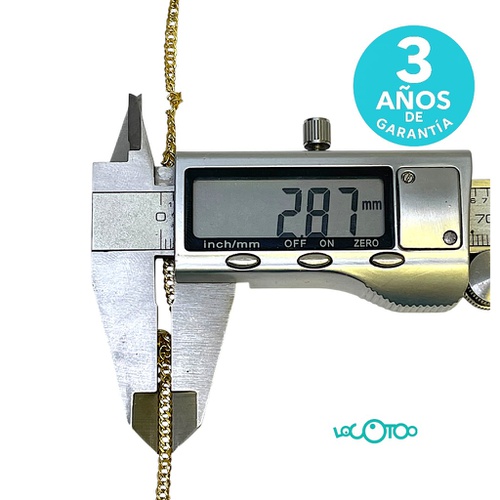 Cadena Oro 18K Tipo Cubana 60 cm