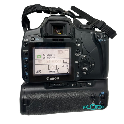 CÁMARA CANON EOS 400D + LENTE EF-S 18-55MM