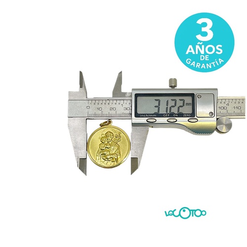 Medalla San José Oro Amarillo 18K