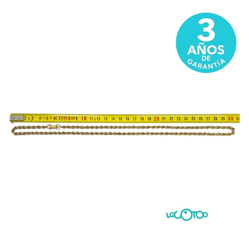 Cadena Oro Amarillo 18K Tipo Cordón