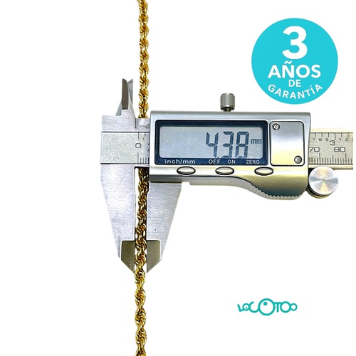Cadena Oro Amarillo 18K Tipo Cordón