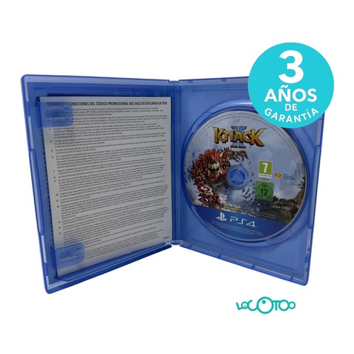 Videojuego SONY PS4 KNACK II PS4