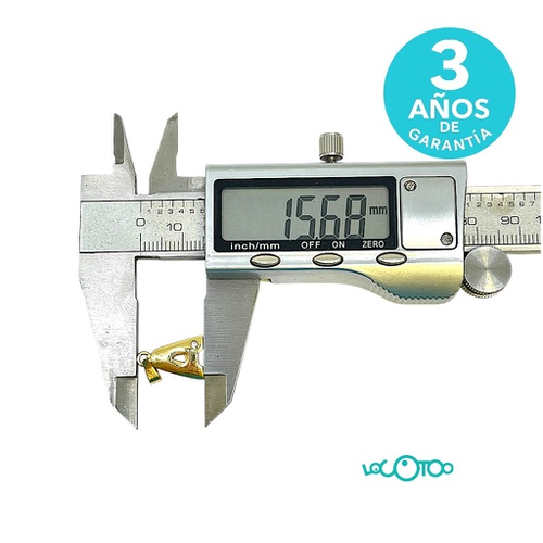 COLGANTE ORO 18K LETRA A CON PIEDRA