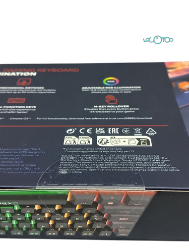 Teclado GXTRUST ACIRA