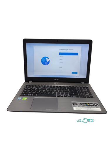 Portátil ACER ASPIRE F15 256 GB SSD 16 GB I