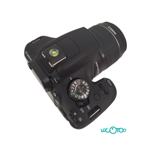 CÁMARA REFLEX CANON EOS 2000D + CANON EFS 1