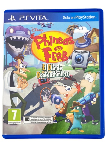 PHINEAS & FERB SONY PSVITA