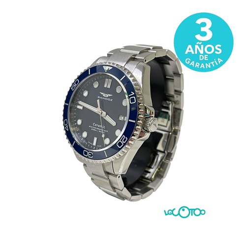 Reloj Pulsera SANDOZ 83019-37 42 mm Cristal