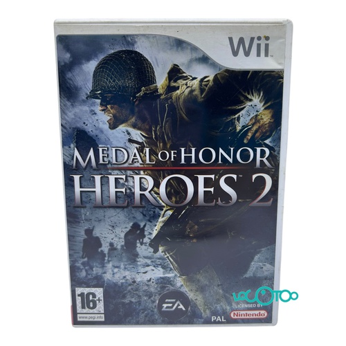  NINTENDO WII MEDAL OF HONOR HEROES 2