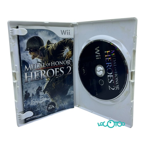  NINTENDO WII MEDAL OF HONOR HEROES 2