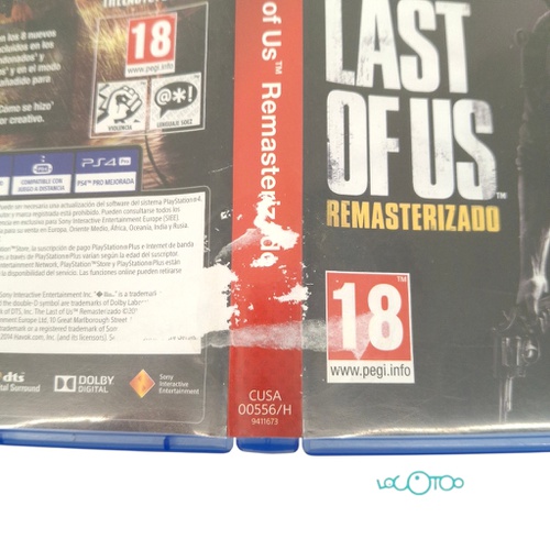 THE LAST OF US REMASTERIZADO SONY PS4