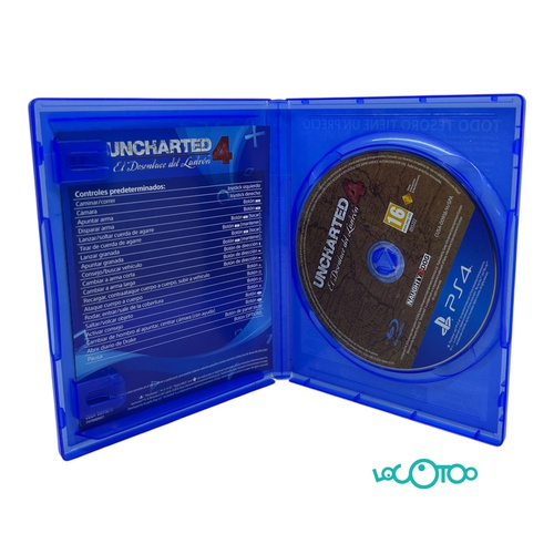 SONY PS4 UNCHARTED 4: EL DESENLACE DEL LADR