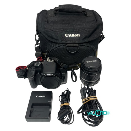 CÁMARA CANON EOS 450D + EF-S 18-55MM