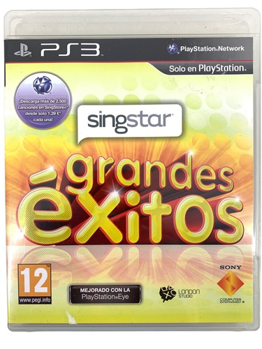 Videojuego SONY PS3 SINGSTAR GRANDES EXITOS