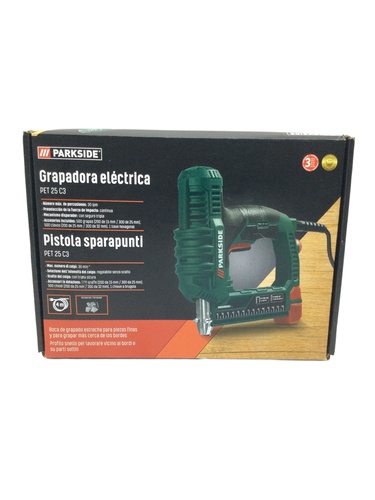 Grapadora Eléctrica PARKSIDE PET 25 C3