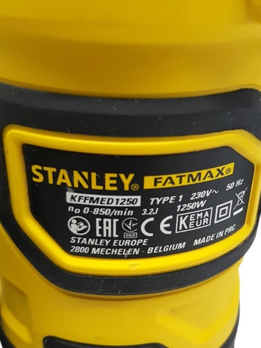 Martillo Eléctrico STANLEY FATMAX KFFMED125