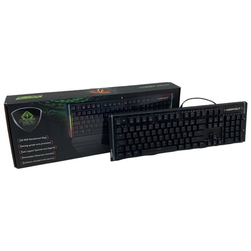 TECLADO KEEP OUT F120PRO USB