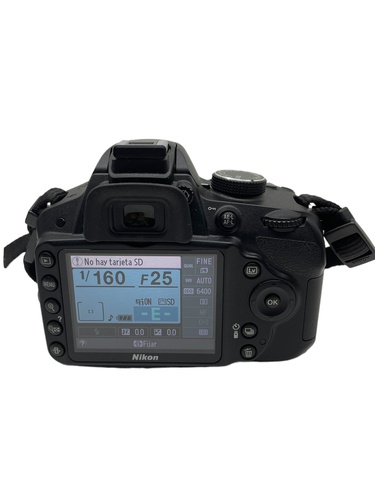 Cámara Réflex NIKON D3200+AF-S DX VR 18-105