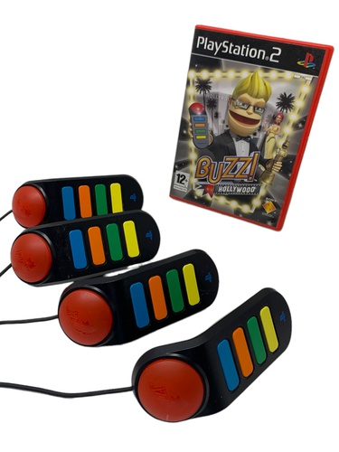 Videojuego SONY PS2 BUZZ HOLLYWOOD