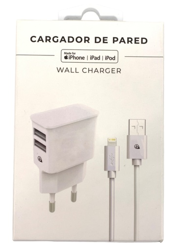 Cargador CARGADOR DE PARED IHPONE / IPAD / 