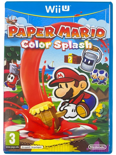 PAPER MARIO COLOR SPLASH WII U