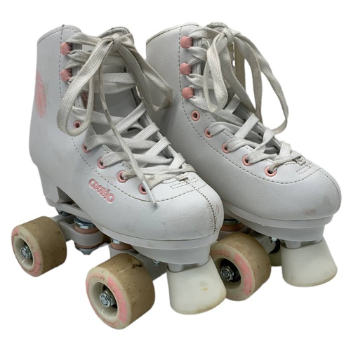 PATINES OXELO QUAD 100 WHITE