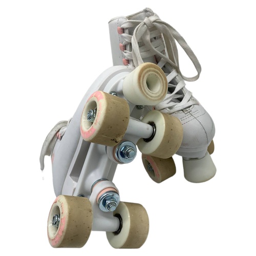 PATINES OXELO QUAD 100 WHITE