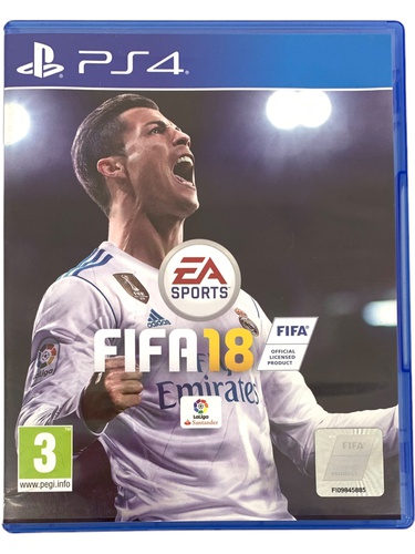 Videojuego SONY PS4 FIFA 18 Playstation 4