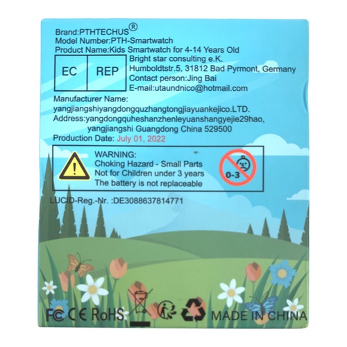 Smartwatch PTHTECHUS PTHTECHUS RELOJ INTELI