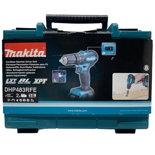 Atornillador Batería MAKITA DHP483 18 V 3.0