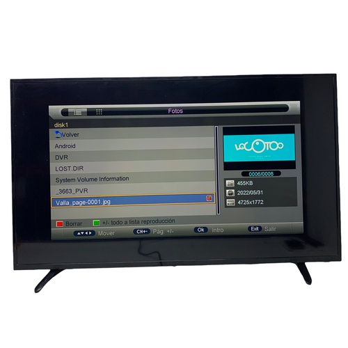 TV LED TD SYSTEMS K55DLT6F 55 '' HD Ready P