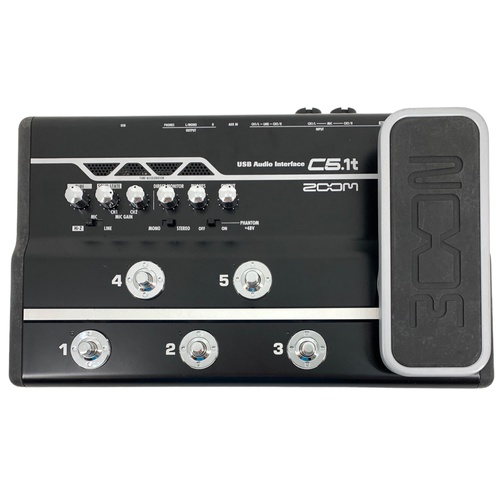 Pedal De Efectos ZFX USB AUDIO INTERFACE C5