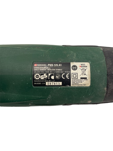 Amoladora Eléctrica PARKSIDE PWS 125 A1