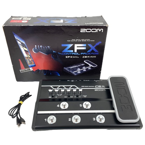 Pedal De Efectos ZFX USB AUDIO INTERFACE C5