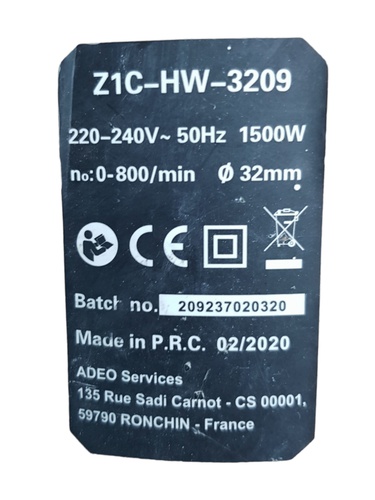 Martillo Eléctrico KENSTON Z1C-HW-3209 Comb