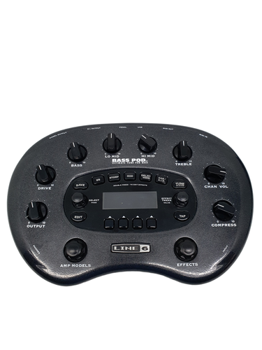 Pedal De Efectos LINE 6 BASS POD + FBV EXPR