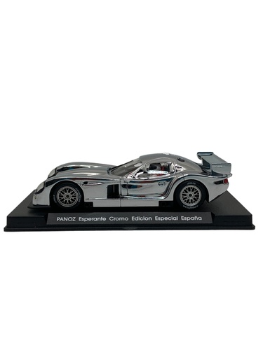 Coche Slot FLY PANOZ GTR 1 CROMO