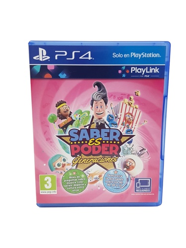 Videojuego SONY PS4 SABER ES PODER GENERACI