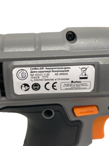 Taladro Batería AUCHAN KD531-1120 10,8 V 1 