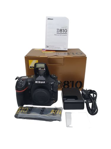 Cámara Réflex NIKON D810 36 MPX SDHC CF-I S